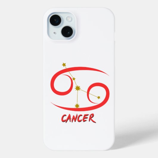 Cancer Zodiac Case-Mate iPhone Case (Achterkant)