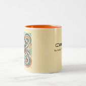 Cancer Zodiac Coffee Mok Retro Design (Center)