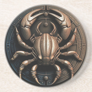 Cancer Zodiac Sign Cancer Horoscope Zandsteen Onderzetter