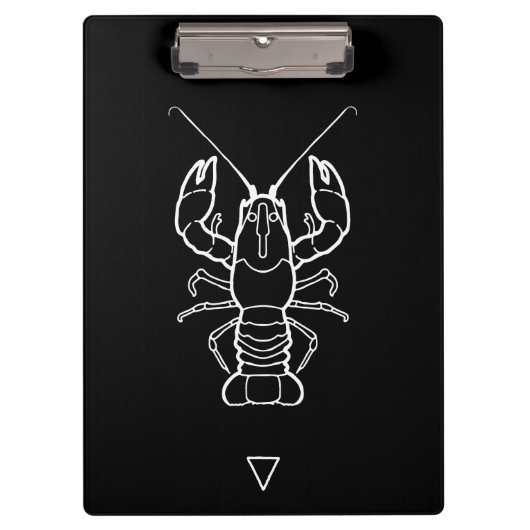 Cancer Zodiac Sign - Klembord (Voorkant)