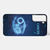 Cancer Zodiac Sign Samsung Galaxy Hoesje (Achterkant horizontaal)