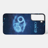 Cancer Zodiac Sign Samsung Galaxy Hoesje (Achterkant horizontaal)