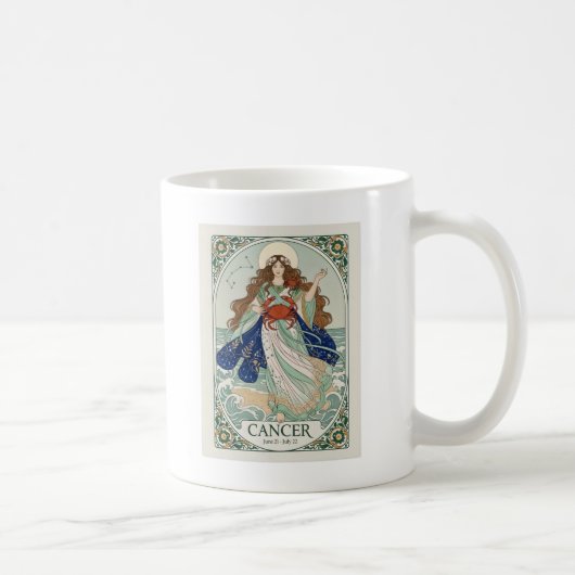 Cancer Zodiac Sign Special Mug Koffiemok (Rechts)