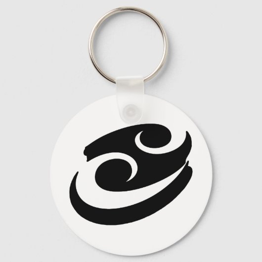 Cancer Zodiac Sleutelhanger (Voorkant)