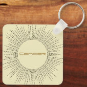 Cancer Zodiac Sleutelhanger Retro Design (Achterkant)