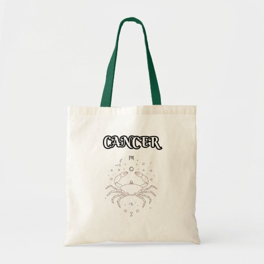 cancer zodiac tote bag (Voorkant)