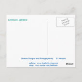 CANCUN #16 BRIEFKAART (Achterkant)