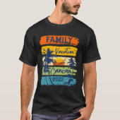 Cancun 2022 Mexico Family Vacation Matching Group T-shirt (Voorkant)