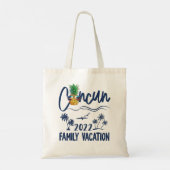 Cancun 2022 Mexico Shirt Pineapple Family Vacation Tote Bag (Achterkant)