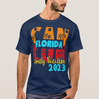 Cancun 2023 Florida Zomer Familie Paar Matching T-shirt