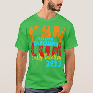 Cancun 2023 Zuid-olina Zomer Familie Paar Match T-shirt