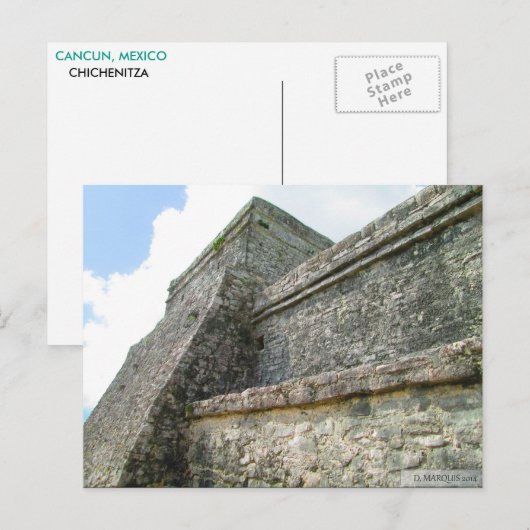 CANCUN #4 BRIEFKAART (Voorkant / Achterkant)