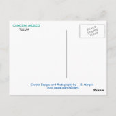 CANCUN #8 ANSICHTKAART BRIEFKAART (Achterkant)