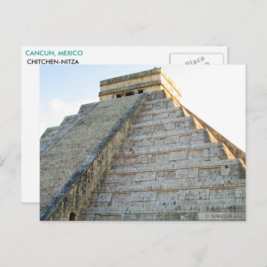 CANCUN #9 BRIEFKAART (Voorkant / Achterkant)