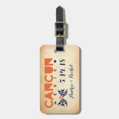 CANCUN Bagage Label (Voorkant verticaal)