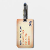 CANCUN Bagage Label (Achterkant verticaal)