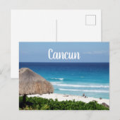 Cancun Beach Briefkaart (Voorkant / Achterkant)