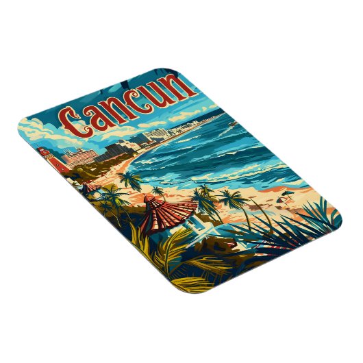 Cancun Beach Magneet (Rechterzijde)