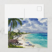 Cancun Beach, Mexico Briefkaart (Voorkant / Achterkant)
