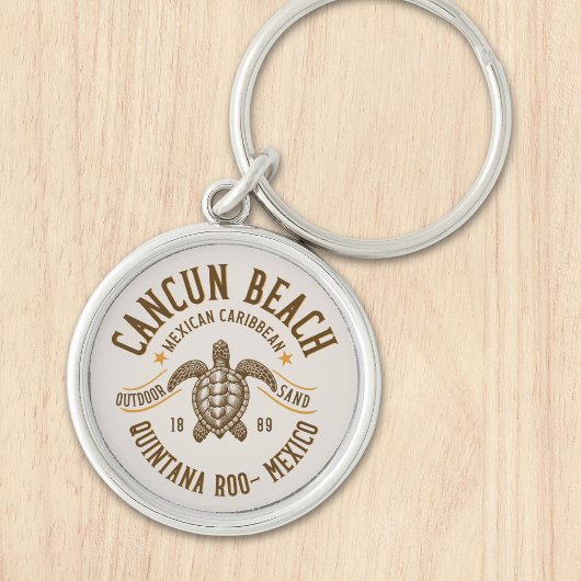 Cancun Beach Mexico | Paradise Mexican Caribbean Sleutelhanger