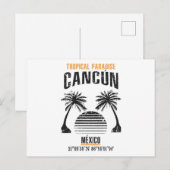 Cancún Briefkaart (Voorkant / Achterkant)
