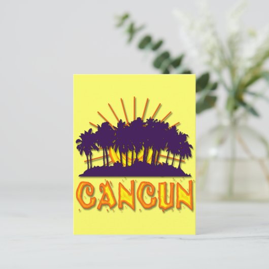 CANCUN BRIEFKAART (Staand voorkant)