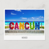 Cancun, briefkaart Mexico (Voorkant)