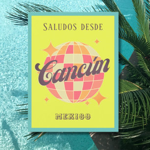 Cancún Cancun Mexico kleurrijke vakantie Briefkaar Briefkaart