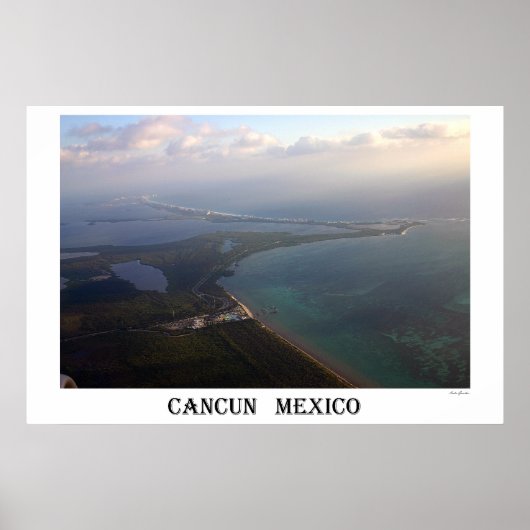Cancun Caribbean Poster (Voorkant)