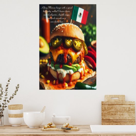 Cancun Chipotle Crave 24x36 Poster (Keuken)