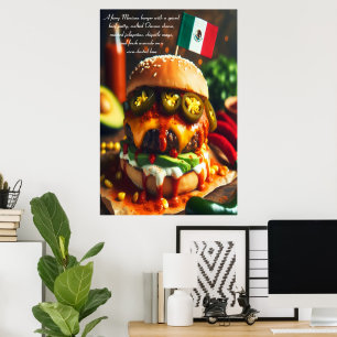 Cancun Chipotle Crave 24x36 Poster