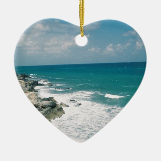 Cancun Coast Keramisch Ornament (Voorkant)