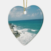 Cancun Coast Keramisch Ornament (Links)