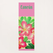 Cancún Desert Roos Souvenir Yogamat (Achterkant)