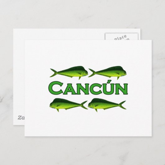 Cancun Dorado Briefkaart (Voorkant / Achterkant)