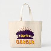 CANCUN GROTE TOTE BAG (Voorkant)