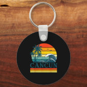Cancun Holiday Christmas Trip Vacation Matching  Sleutelhanger (Voorkant)