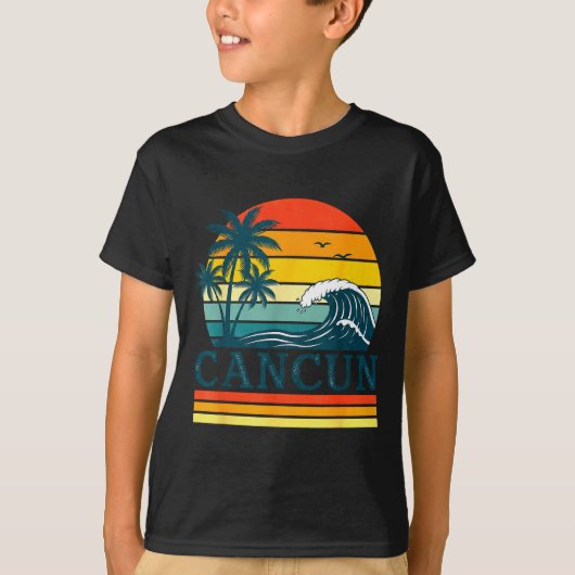 Cancun Holiday Christmas Trip Vacation Matching  T-shirt (Voorkant)