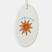 Cancun Keramisch Ornament (Rechts)