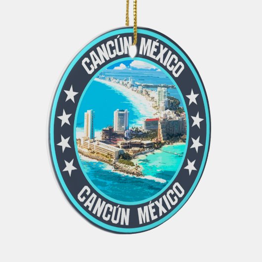 Cancún Keramisch Ornament (Rechts)