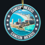 Cancún Keramisch Ornament<br><div class="desc">Cancún</div>