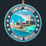 Cancún Keramisch Ornament<br><div class="desc">Cancún</div>