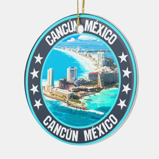 Cancún Keramisch Ornament (Links)