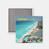 Cancun koelkastmagneet magneet (Voorkant / Achterkant)