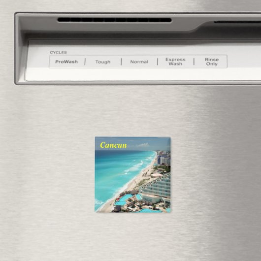 Cancun koelkastmagneet magneet (Insitu (Vaatwasser))