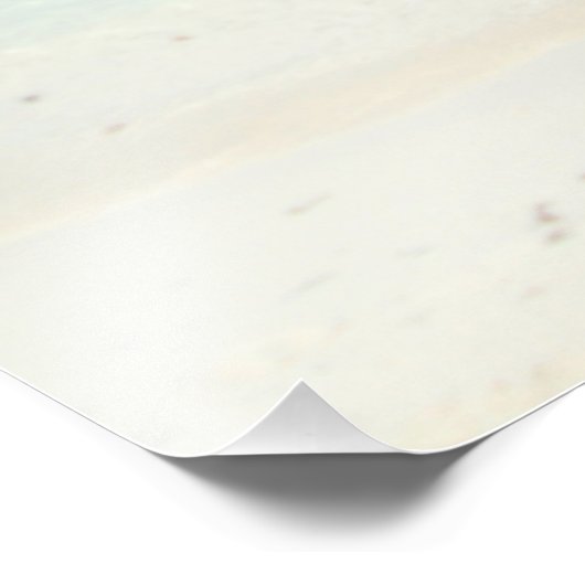 Cancun Lagoon Foto Afdruk (Hoek)