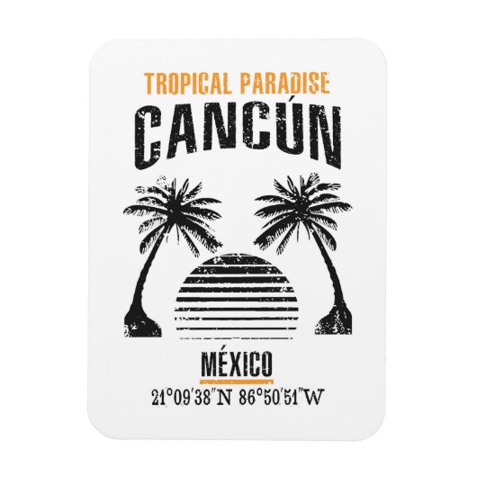 Cancún Magneet (Verticaal)