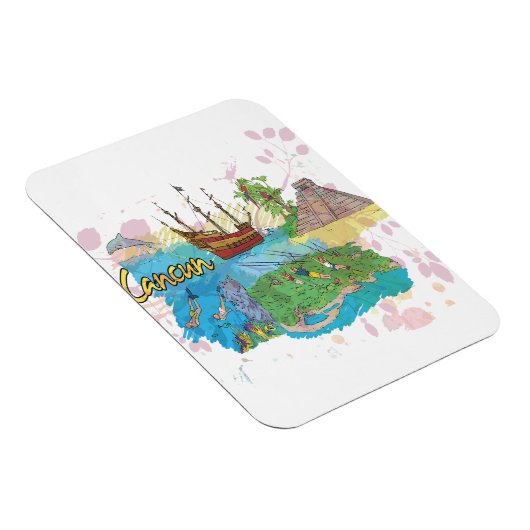 Cancun Magneet (Rechterzijde)