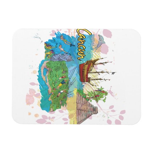 Cancun Magneet (Horizontaal)