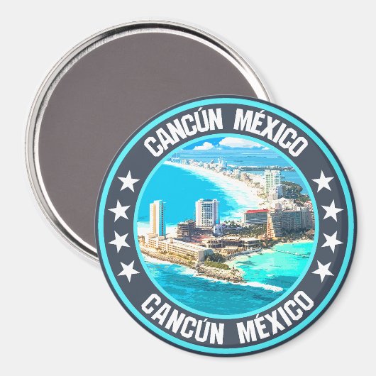 Cancún Magneet (Voorkant / Achterkant)